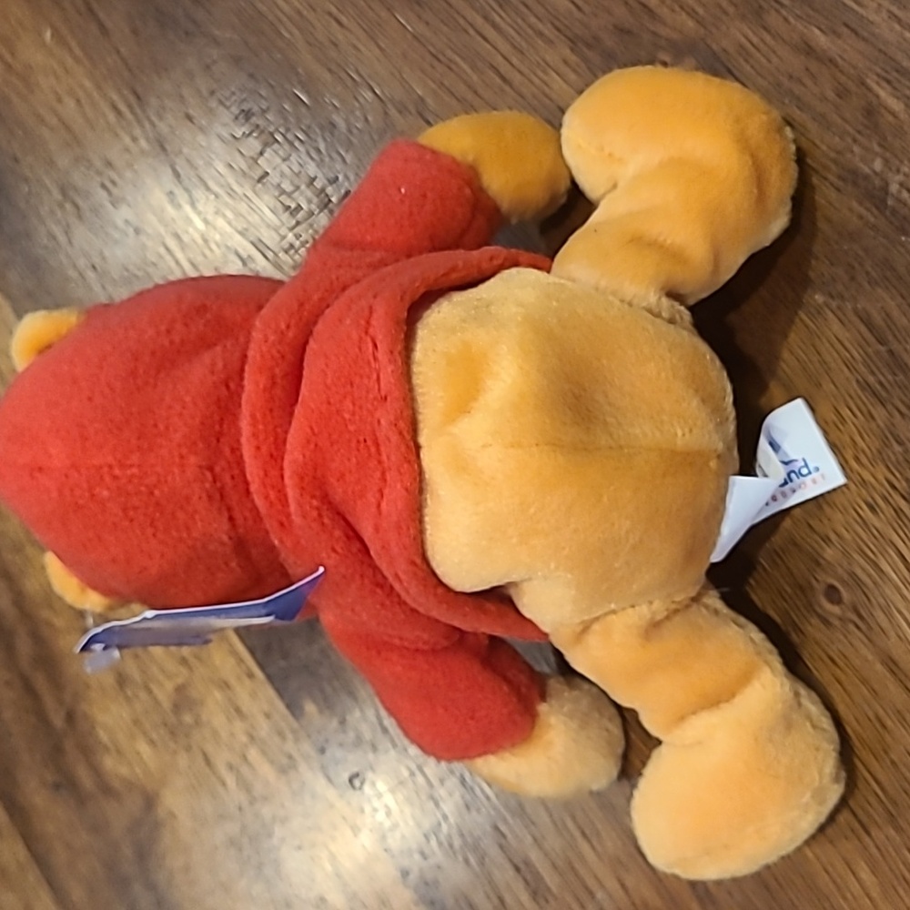 VINTAGE 2002 WINNIE THE POOH BEAN BAG PLUSH DISNEY THEME PARK EDITION WDW NEW - Picture 6 of 6